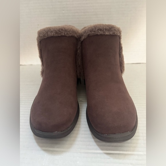 NEW Ryka Amaze Brown Faux Fur Ankle Booties Women’s Shoes Boots‎ Lightweight 5.5 - Picture 3 of 7